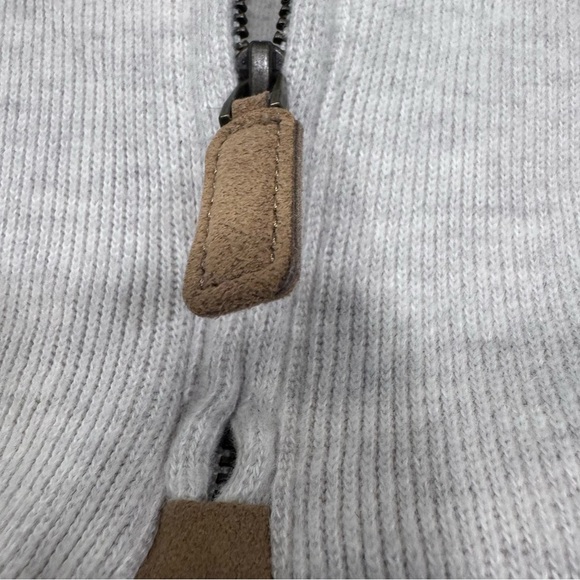 POLO RALPH LAUREN BEIGE PONY 1/4 ZIP SWEATER Sz XL - Picture 7 of 11